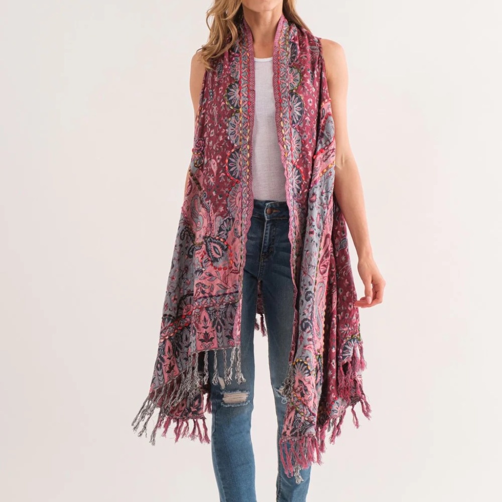 Raj Janine Thick Stitched Vest